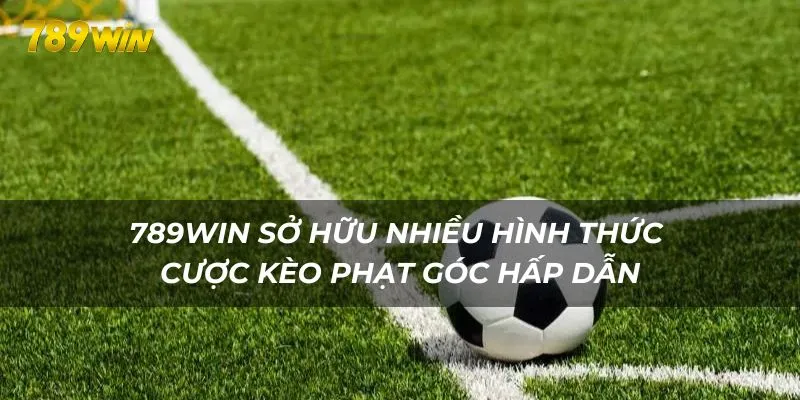 789WIN sở hữu nhiều hình thức cược kèo phạt góc hấp dẫn