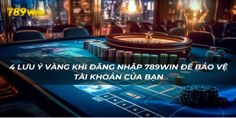 Nẵm kỹ các lưu ý để đăng nhập 789WIN dễ dàng và thuận tiện hơn