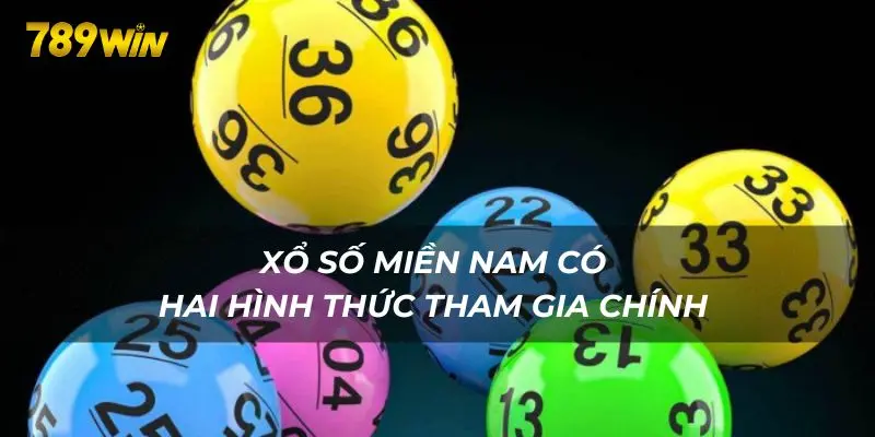 Xổ số miền Nam có hai hình thức tham gia chính 