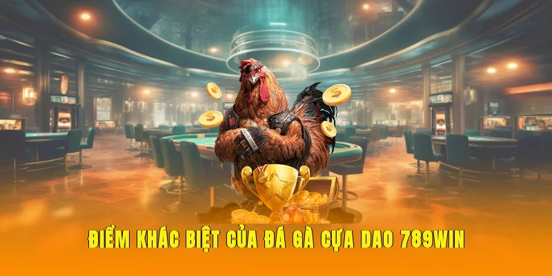 Điểm khác biệt của đá gà cựa dao 789WIN